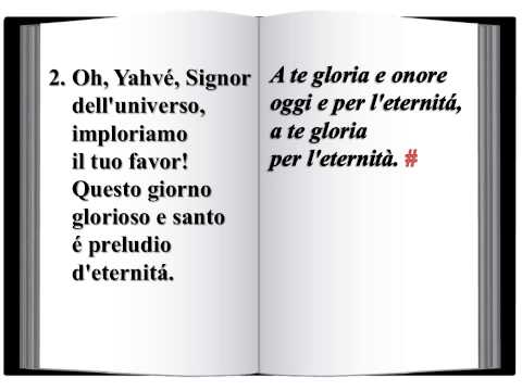 232 O Yahvè, Signor dell'universo - Innario Chiesa Cristiana Avventista del Settimo Giorno 2014