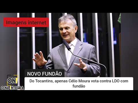 Do Tocantins, apenas Célio Moura vota contra LDO com fundão