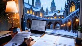 LIVE | 12 HOUR STUDY WITH ME | Pomodoro 50/10, Rain Sounds, Deep Work Focus, Cozy UK Ambience