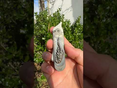 Serge Panchenko Bean Mid-tech with Copper Inlay & Silver Menuki #shorts #youtubeshorts