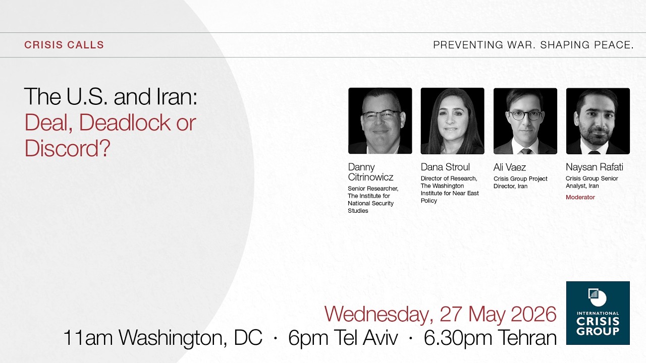 The U.S. and Iran: Deal, Deadlock or Discord?