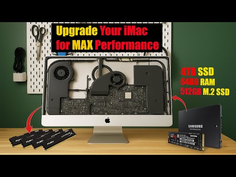 Upgrade Your iMac 27-inch 5K – M.2 SSD, RAM & Fusion Drive Replacement (Step-by-Step Guide!)