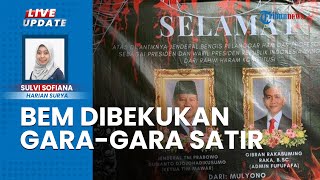 LIVE: BEM FISIP Unair Dibekukan Dekanat Tak Lama Setelah Buat Karangan Bunga Kritik Prabowo-Gibran