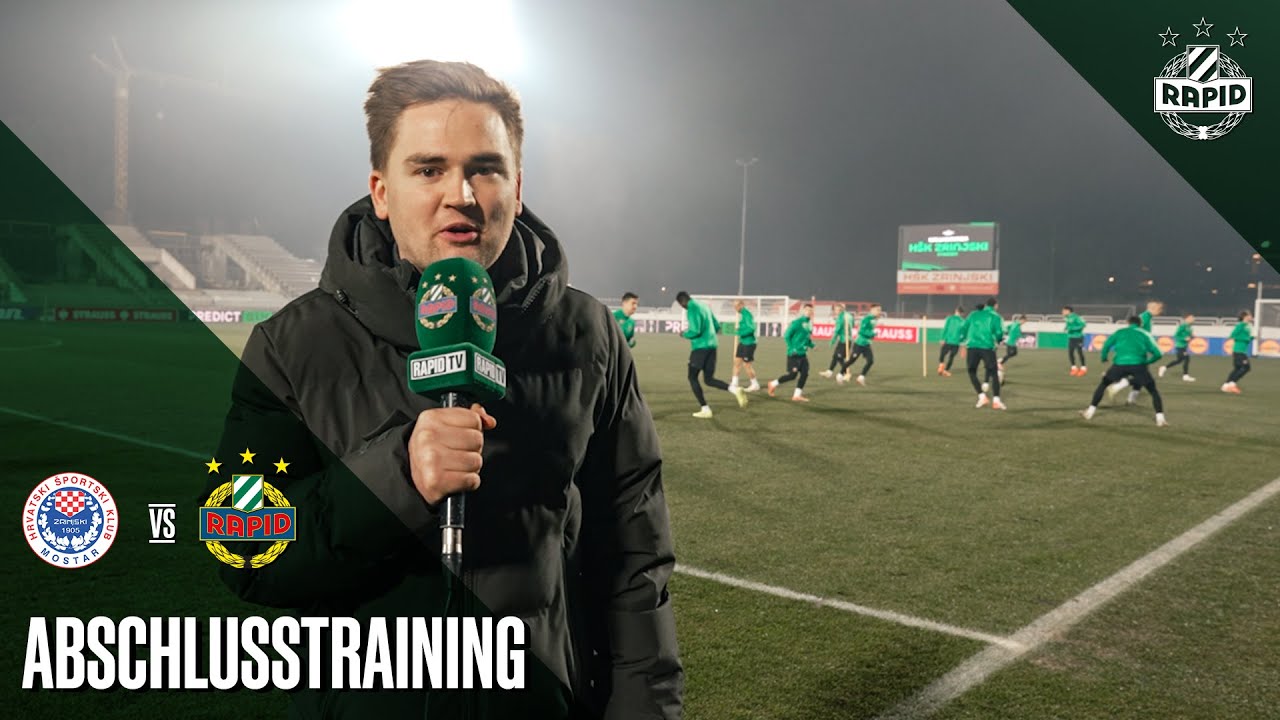 Abschlusstraining in Mostar