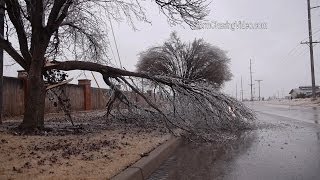 preview picture of video '12/21/2013 Norman and Oklahoma City, OK Ice Storm'