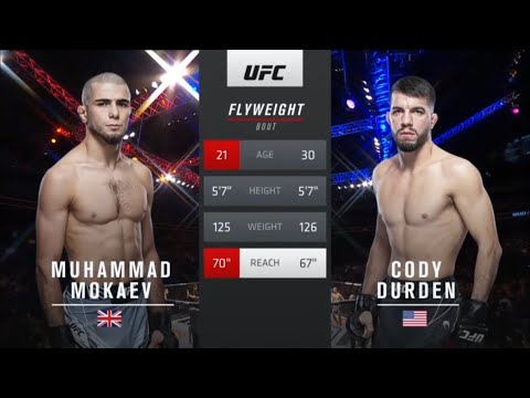 UFC London: Mokaev vs. Durden (Full Fight Highlights)