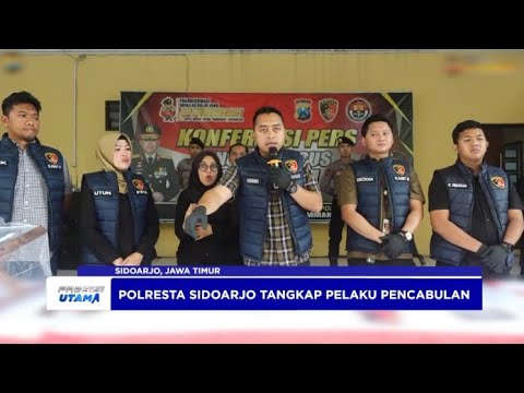 SATRESKRIM POLRESTA SIDOARJO UNGKAP KASUS PENCABULAN