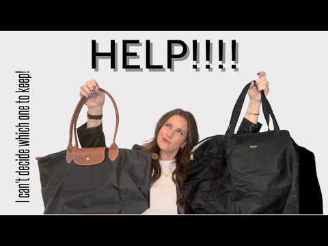 LONGCHAMP VS. TUMI:  Which One Should I Keep?  I NEED Your Help!