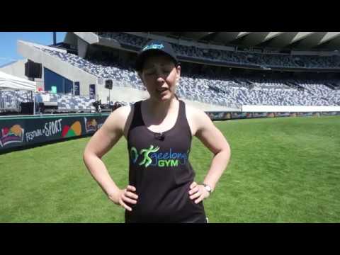 Easy Outdoor Tabata Workout with Michelle Bridges