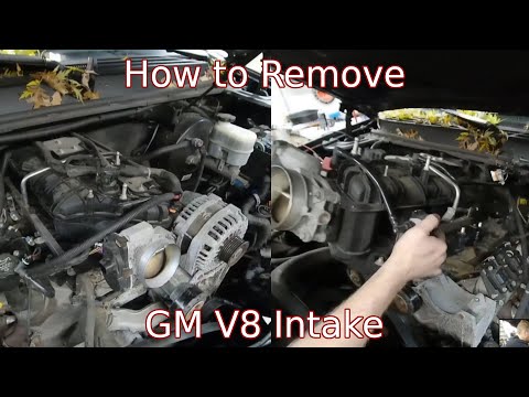 Remove Intake Manifold GM Truck, Accessing The VLOM