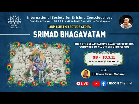 SB_10.3.11 - The 4 unique attractive qualities of Krsna, compared to all other forms of God !