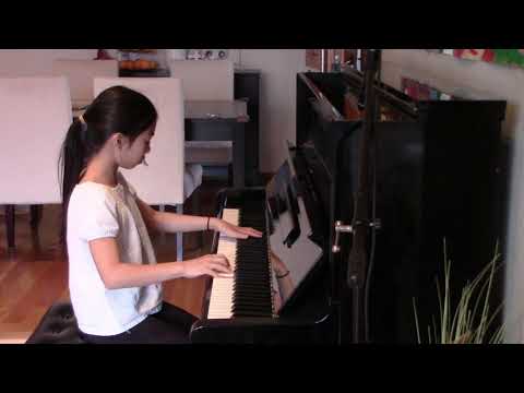 Second Prize:2019 Etude Group II-Alaina Yung,10; Hugo Reinhold~Etude in F Major