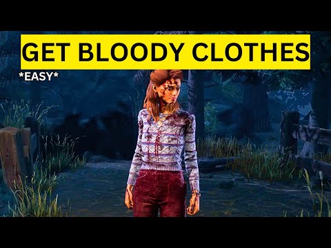 How To Get Bloody Clothes in Dead By Daylight(EASY)