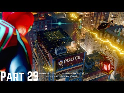 PS4 Spider-Man Walkthrough Part 23 | Disable Electro's Transformers