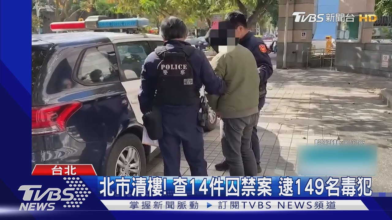 住旅館躲查緝!情侶檔分裝毒 慘遭警逮