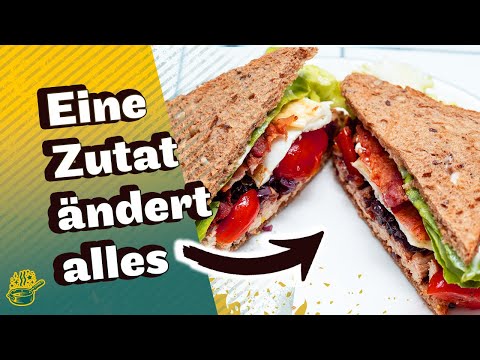 Bayerisches Club Sandwich Rezept - mit einer unglaublich leckeren Zutat - es schmeckt besser!