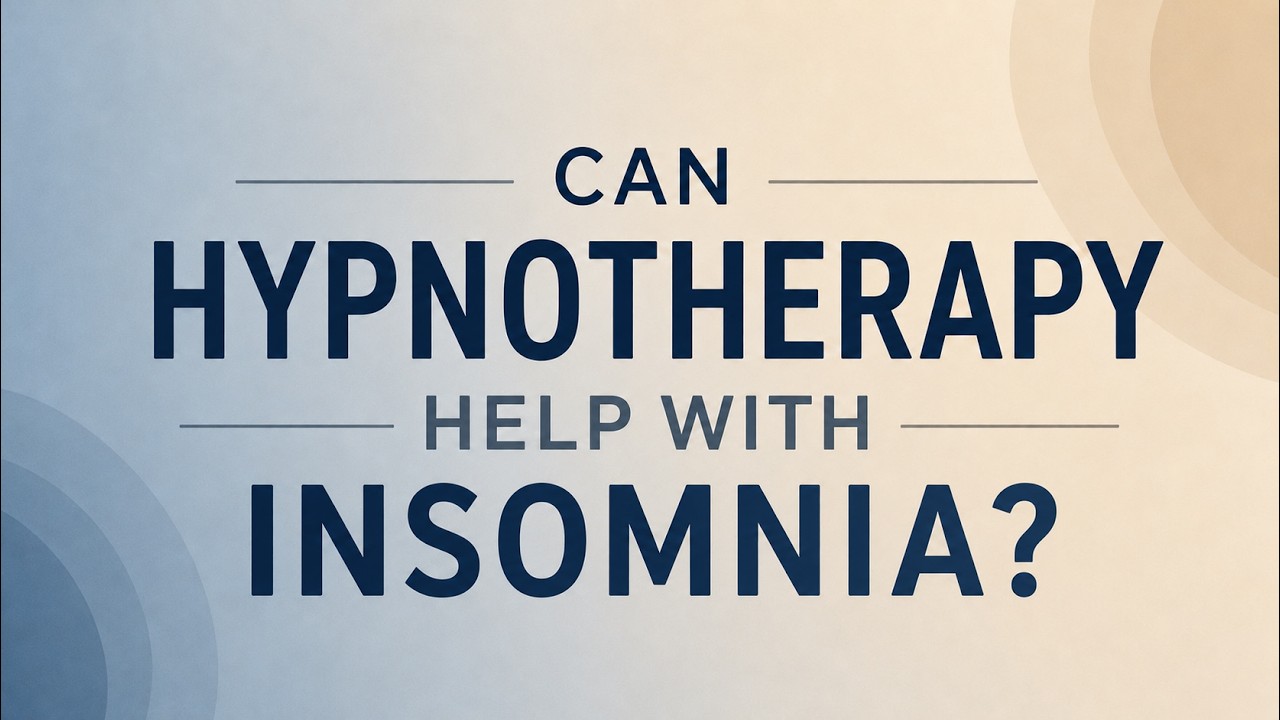 Can Hypnotherapy Help With Insomnia? - Zetta Thomelin