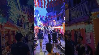 Hanoi colorful Train Street #shorts #hanoi #vietnam #travel