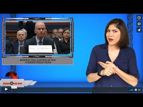 Boeing CEO ousted after a disastrous year (ASL - 12.24.19)