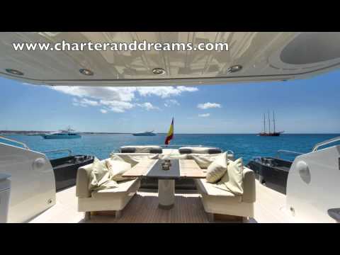 Yacht Charter Ibiza - Sunseeker Predator 84 ALVIUM
