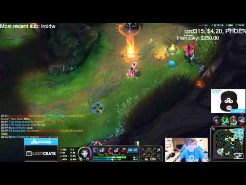 Sneaky insane Jhin 1v3 to win the game!