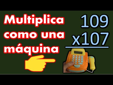 método para multiplicar números de cifras grandes