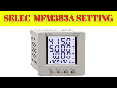 SELEC MFM383A Economical LCD Multifunction Meter