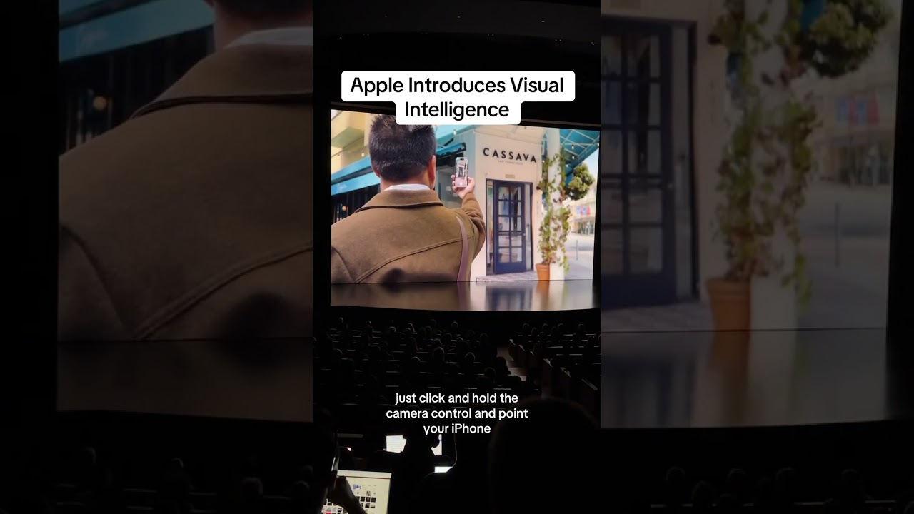 Apple Introduces “Visual Intelligence” Visual Search for iPhone 16