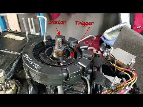 1995 Mercury 115 Stator and Switch Box Install