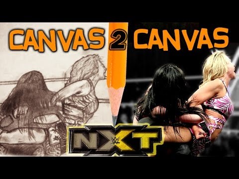 From the WWE Canvas to the Art Canvas - Paige vs. Emma: NXT Women's Championship Match - NXT ArRIVAL