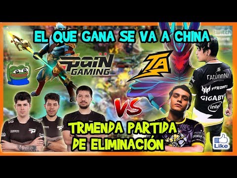 THUNDER PREDATOR VS PAIN GAMING PARTIDAZA!! LO DAN TODO POR CLASIFICARSE | DOTA 2