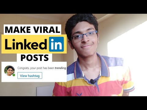 Post On LinkedIn : 5 TIPS That Made Me TRENDING On LinkedIn | LinkedIn Masterclass 2020
