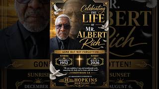 Celebration of Life for Albert Rich!