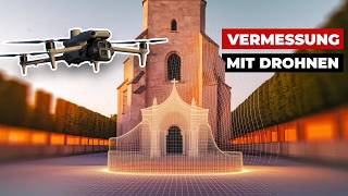 Vermessung mit Drohnen – RICHTIGE Drohne für cm genaue 3D Modelle in DJI Terra (Matrice 4E)