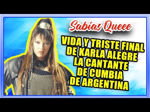 The life and sad end of Karla Alegre, the Argentine cumbia singer.