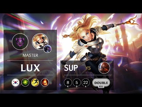 Lux Support vs Gragas - KR Master Patch 9.13