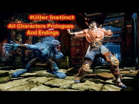 Killer Instinct All Characters Prologues and Endings