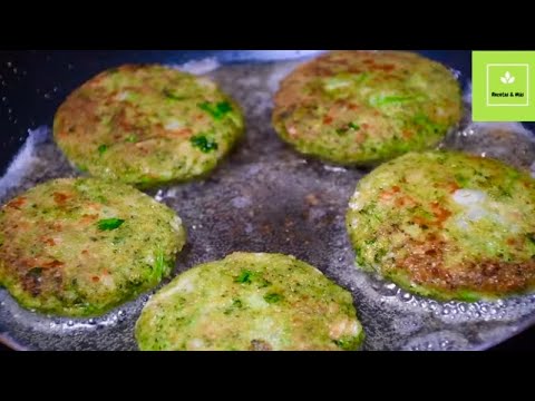 Tortitas de Brócoli Sabrosas y Rápidas