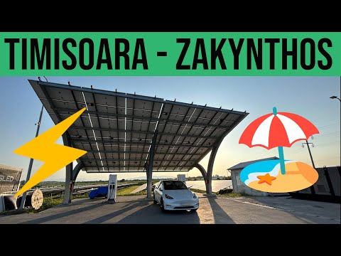 1300 km CU 124 lei, TIMISOARA - ZAKYNTHOS cu MASINA ELECTRICA
