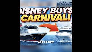April Fools' Prank: Disney Buys Carnival Cruise Line?! #shorts