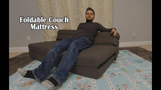 Folding Couch Mattress || Unboxing & Installation