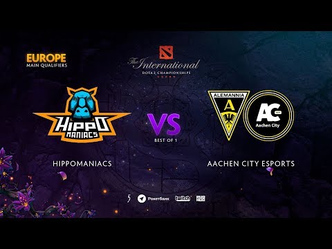 Hippomaniacs vs Aachen City Esports, TI9 Qualifiers EU, bo1 [Jam & Daxak]
