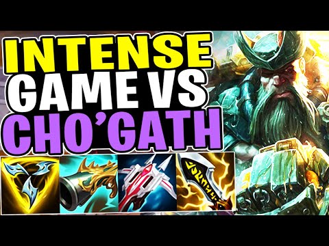 What an INTENSE GAME VS CHO'GATH