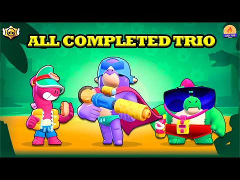 Brawl Stars | All Completed Trio | Pierce Updated