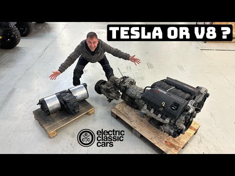 Let's compare the Tesla LDU with an LS3 V8 and take one apart to see what makes it tick.