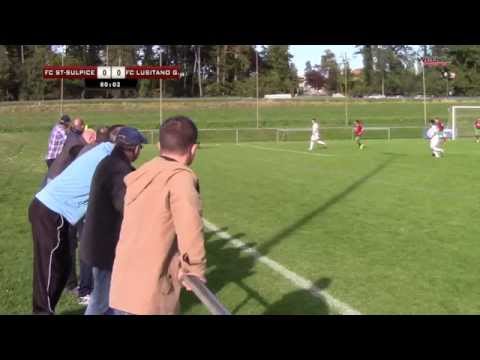 FC Saint-Sulpice vs FC Lusitano Gland - Le but