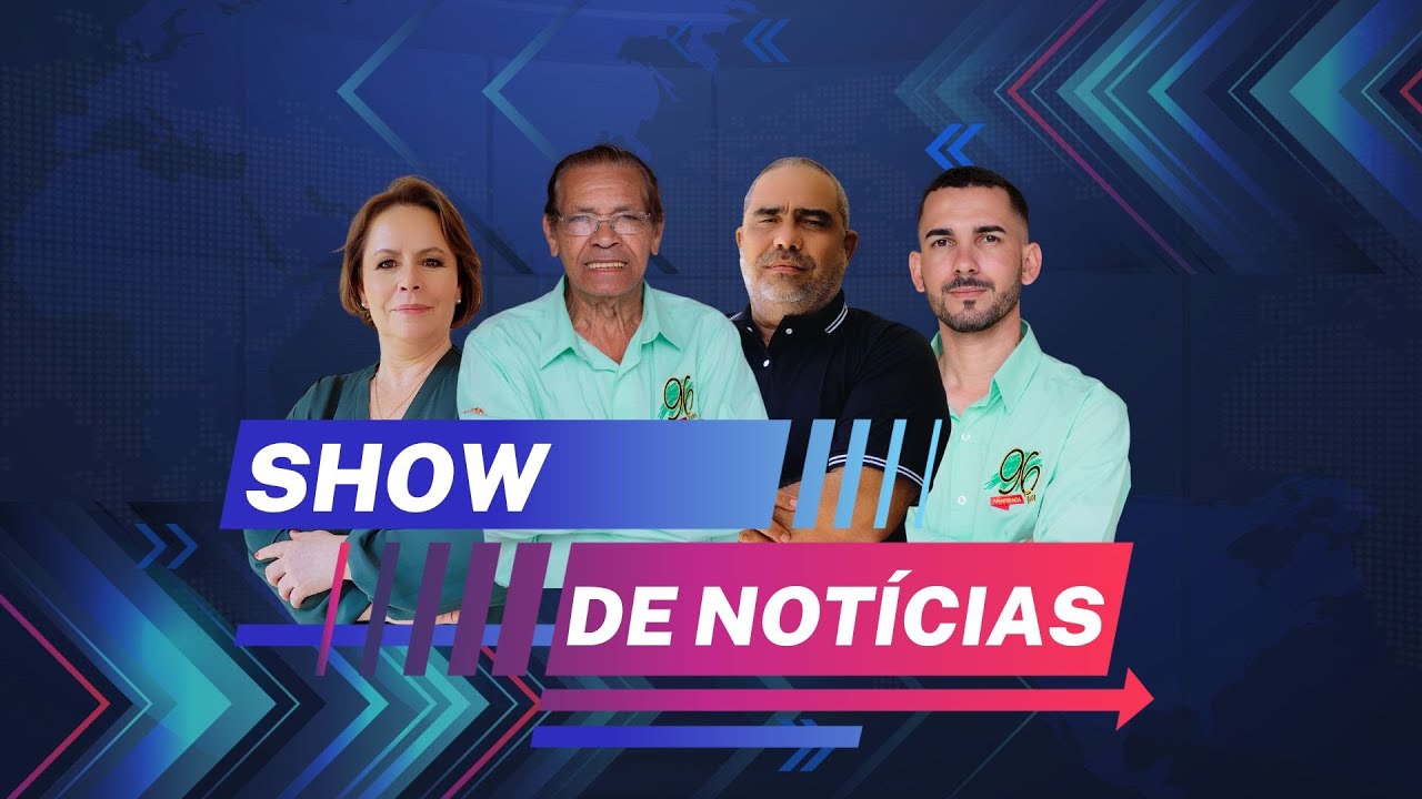 LIVE | PROGRAMA SHOW DE NOTÍCIAS | 96 FM ARAPIRACA  | 20/03/2025