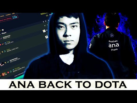 Ana Back To Dota- And back to Fountain FARMING! With Forev and March| DOTA 2 MICRO