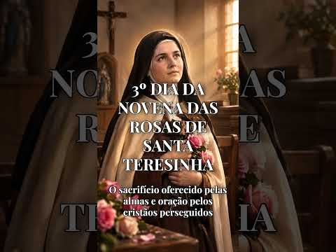 Novena das Rosas 3º Dia | Oração pelos Cristãos Perseguidos #Fé #SantaTeresinha