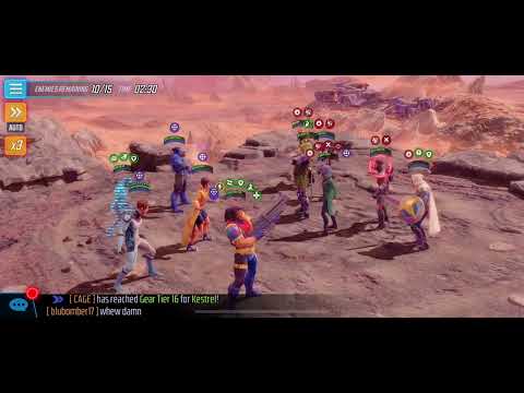 Doom 2.3 - Mutant Boss (Post Doom Ult - 2nd Attack One Shot / 835k Axmen) - Marvel Strike Force